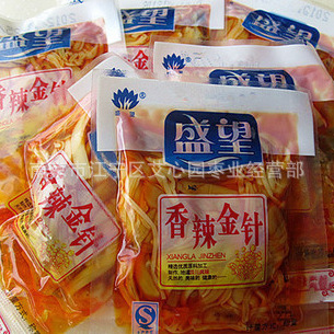 特价盛望泡椒金菇/香辣金菇10斤/箱