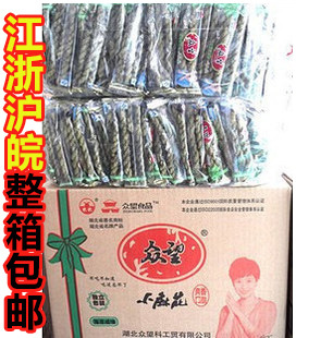 众望小麻花海苔咸味低糖1箱8斤/80元江浙沪皖整箱批发包邮