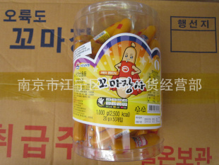 韩国进口海派小力士鱼肠鳕鱼肠10g20g65g一箱6桶