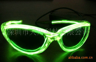 EL发光眼镜,闪光眼镜,冷光眼镜,发光玩具