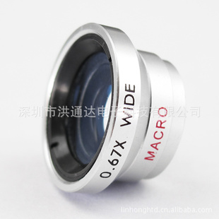 iphone4۹Ǿͷ0.67XWideAngle/MacroLensiphone
