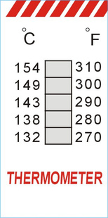 Eͣ132°C154°CֽTHERMOMETER¶ֽͺţ
