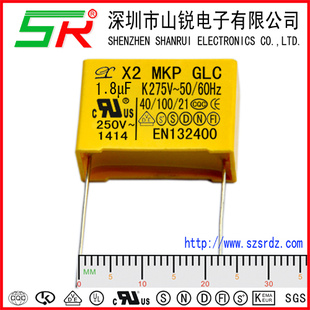 X2-275V-185K1.8UFžP=22.5ݰ
