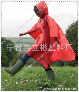 雨披PVC材料高量易携带