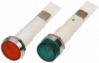C027500FAL指示灯圆形,扁平型,24V,40mA,绿Arcolectric