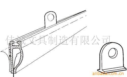 画轴,塑料画轴,海报夹,POP海报夹,海报杆(图)