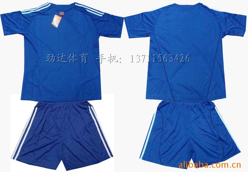 批发足球服足球训练服球衣球裤印号536