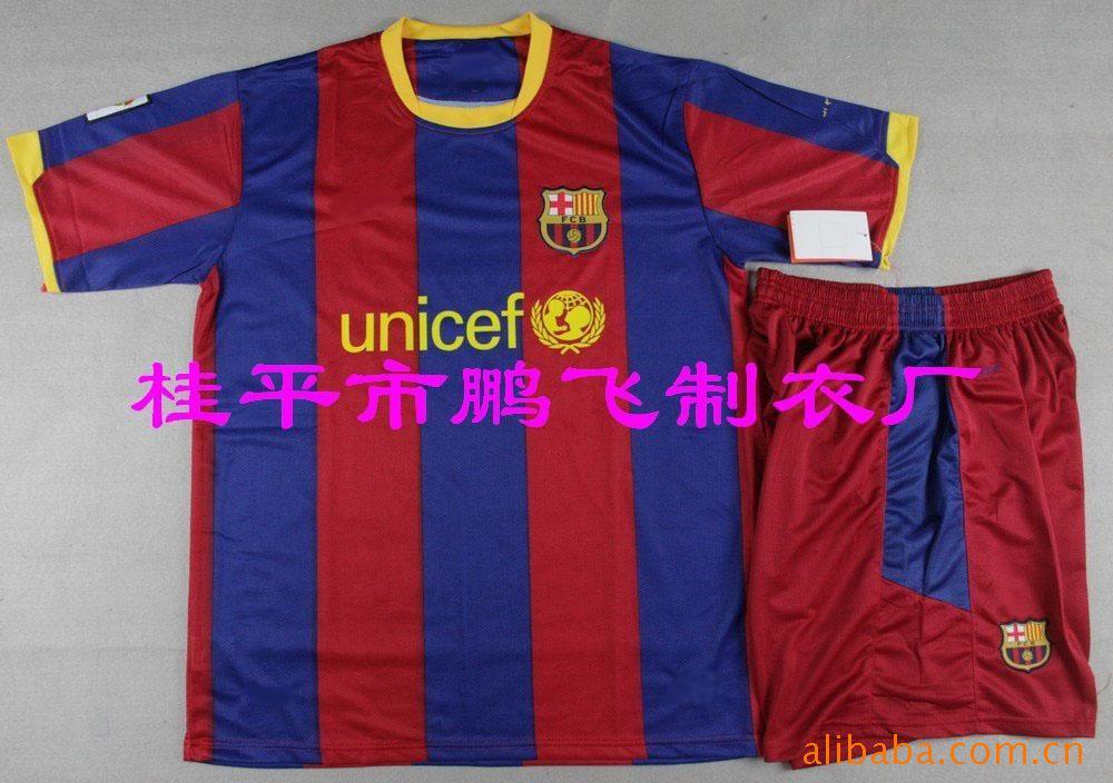 新款巴塞罗那足球服Barcelona足球衣