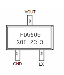 HD5605遥控玩具IC2.8V/3V/3.3V/4.5V