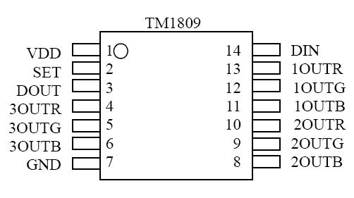 TM1809ͨLED