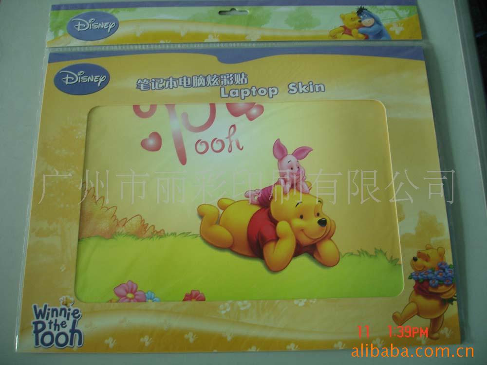电脑彩贴纸/彩贴纸/不干胶贴纸