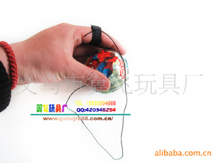 带线手指球足球手指球篮球手指球笑脸手指球YOYO球手腕球