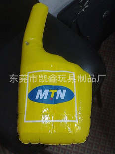 (厂家直销)充气手掌pvc充气手掌(50x35cm)(图)