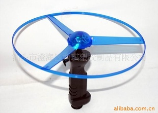 拉线飞碟,儿童趣味玩具,拉线玩具