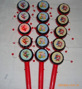 拔浪鼓,发光拔浪鼓,儿童玩具,闪光玩具,地摊玩具直销
