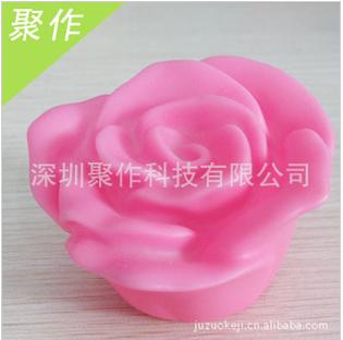 PVC搪胶发光玩具婚庆用品批发发光玫瑰