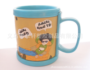 PVC软胶杯子卡通促销礼品杯子广告马克杯