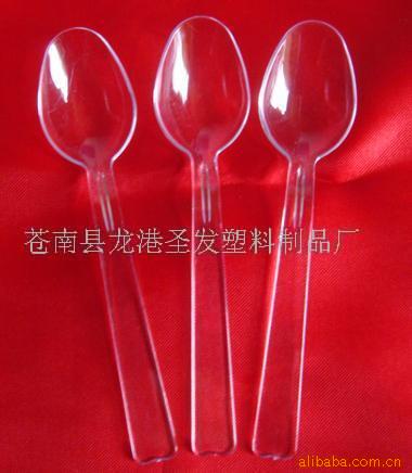透明塑料..叉.勺(图)