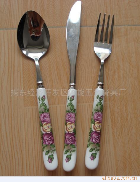 批发陶瓷不锈钢餐具