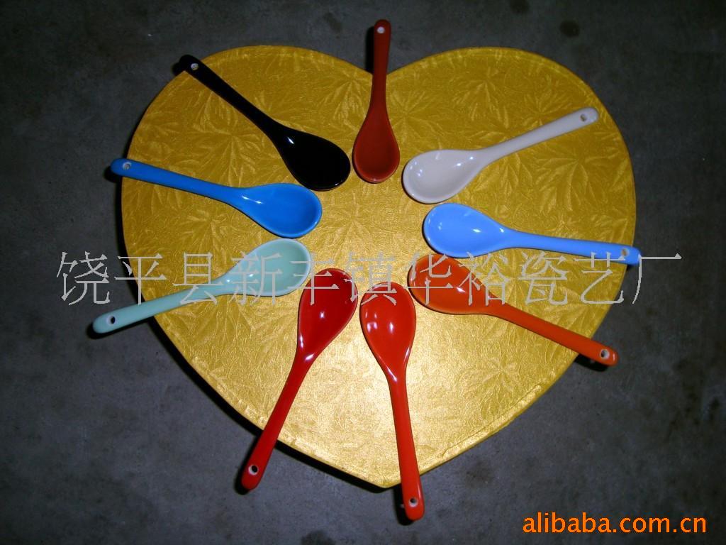 釉汤匙-釉咖啡匙-礼品杯(图)