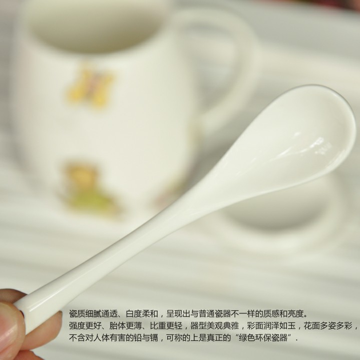 居家实用勺子批发陶瓷勺子调味勺咖啡勺宝宝勺