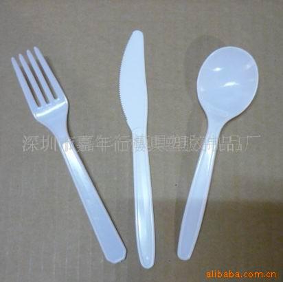 性塑料、叉、勺(图)