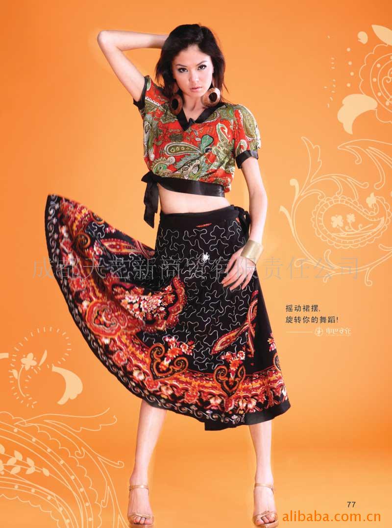 批发市场民族服装服饰,外贸服饰,混批服装