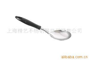 欧式B款不锈钢饭勺,炊具,勺子(125g)