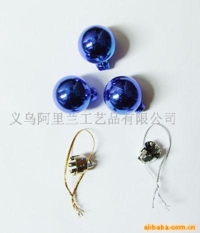 圣诞球球电镀球义乌圣诞球厂印刷球
