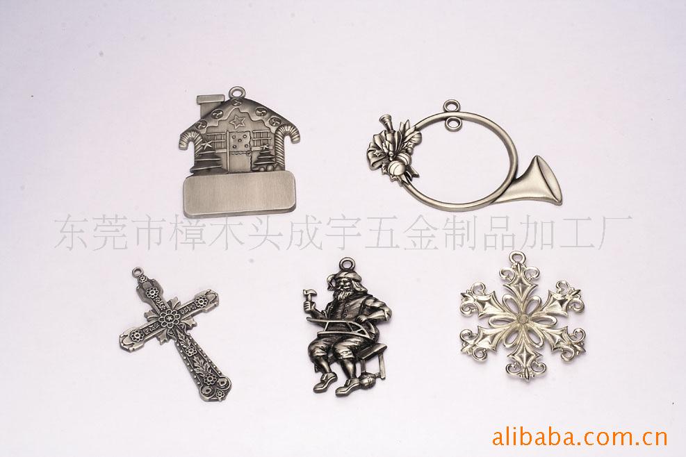 锌合金圣诞吊饰