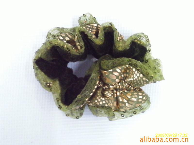 花边丝绸头花厂家直销韩版饰品