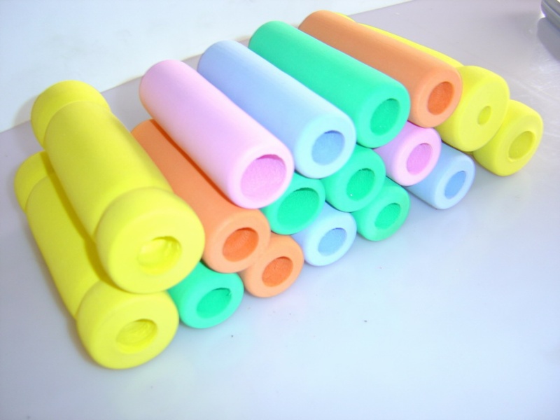 玩具橡塑手把套,运动器材橡塑手把套,体育用品NBR把柄