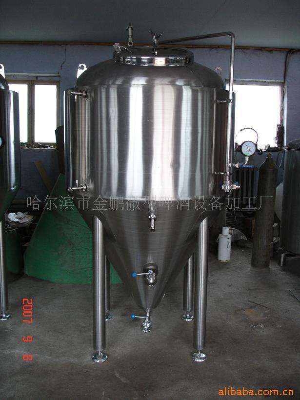 金鹏出口自酿啤酒发酵罐-啤酒生产设备
