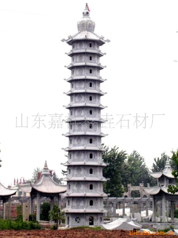 石材板材天青石石灰石雕刻石塔