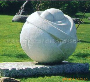 抽象雕塑汉白玉壁炉,雕塑,雕刻,石雕,喷泉7(图)