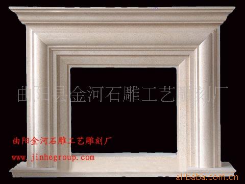 大理石雕花壁炉,汉白玉石雕壁炉,欧式电热壁炉