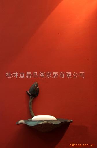 艺术装饰品浴室用品-TB042香皂盒-荷叶