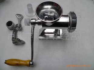 厨房家用小型手动多功能铝合金绞肉机碎肉宝搅肉机灌肠机-46-2