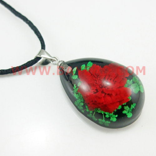 海洋琥珀项链,饰品生产批发,树脂工艺品,节日礼品