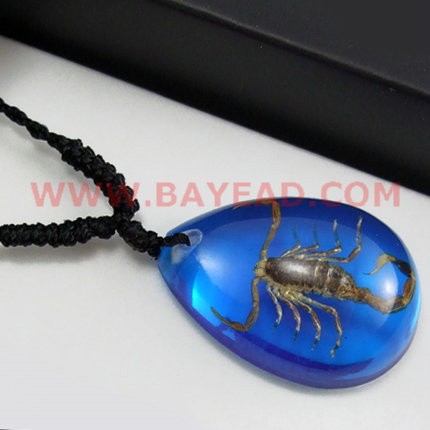 昆虫琥珀项链,饰品生产批发,树脂工艺品,节日礼品