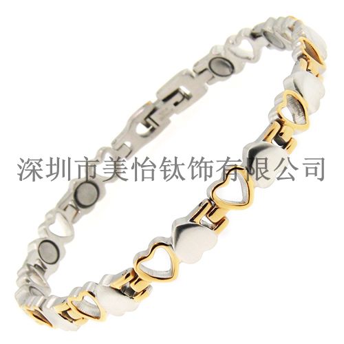 厂家供应瑞丽钛手链,女性饰品,钛金饰品