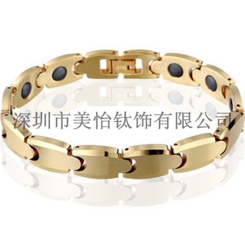 厂家生产纯钛手链,锗钛手链,能量手链