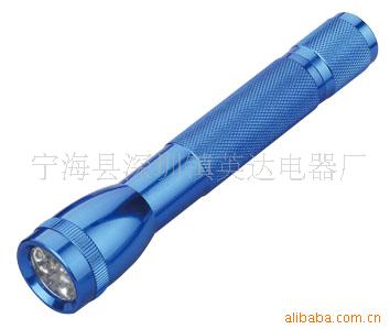 超亮度两节5号电池铝合金LED手电筒
