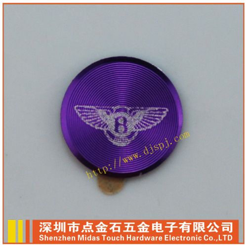 金属home贴,金属按键贴厂家,金属按键贴,苹果home贴