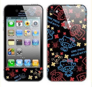 ձͨOnePieceǰiphone4S/4ǰĤ屣Ĥ