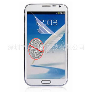 三星GalaxyNote2IIN71005.5寸磨砂膜防指纹屏幕贴膜