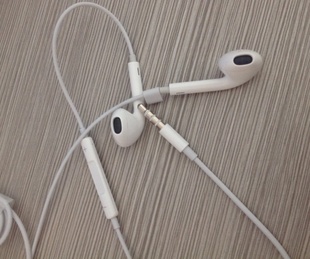 苹果耳机线控耳机iphone5耳机低音强劲AppleEarPods配水晶盒