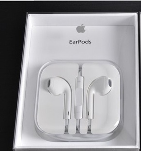 势AppleEarPods线控苹果耳机iphone5耳机配水晶盒原装品
