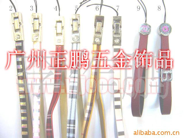 皮革手机带,手机绳(图)