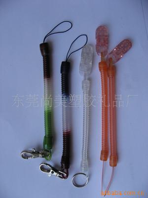 弹簧手机绳;手机弹簧链;手机便利夹;弹簧绳
